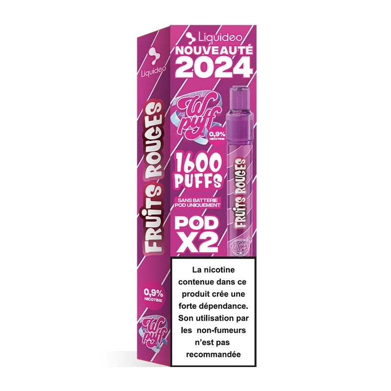 Wpuff 2.0 2 Pods Red Fruits - Liquideo cheap