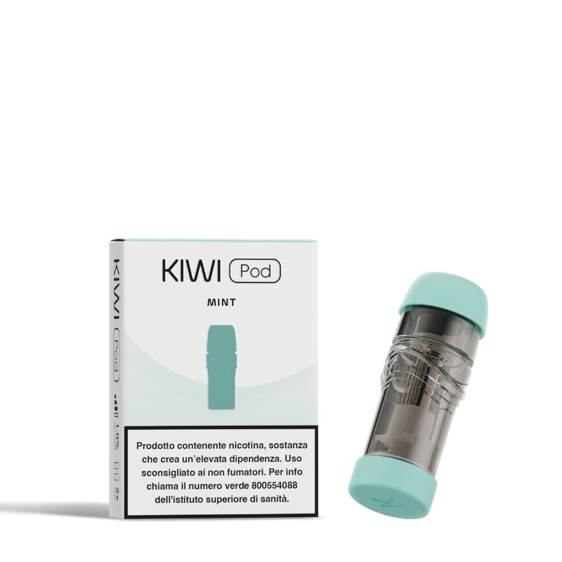 Cartouches pré-remplies Kiwi saveur Mint - Kiwi Vapor pas cher