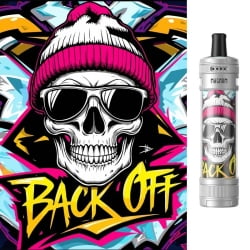 Cigarette électronique fine et plate Kit Magnum Funky Skull - Aspire pas cher