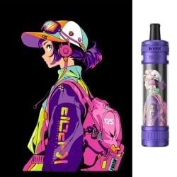 Cigarette électronique fine et plate Kit Magnum Cyber Lilly - Aspire pas cher