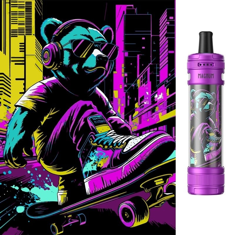 Slim and flat electronic cigarette Magnum Cyber Bear Kit - Aspire pas cher