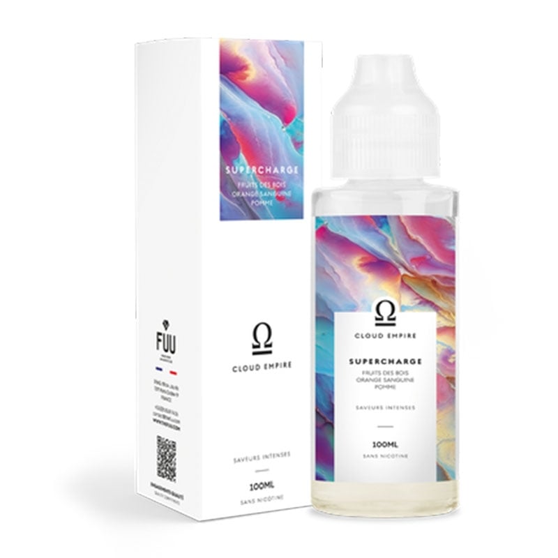 E-liquide Supercharge 100 ml Cloud Empire - FUU pas cher | Le Vapoteur Discount