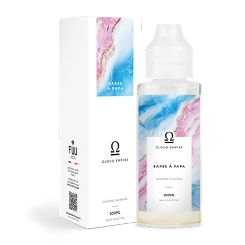 E-liquide Barbe à Papa 100 ml Cloud Empire FUU pas cher | Le Vapoteur Discount