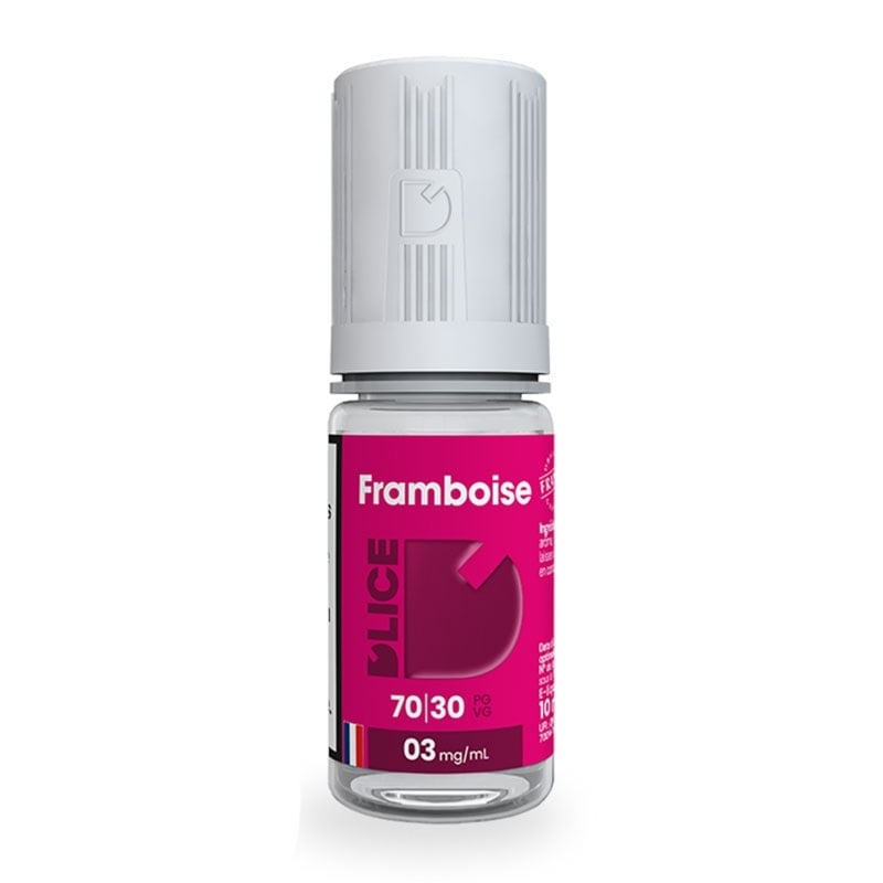 e-liquide Framboise 10 ml - D'lice pas cher