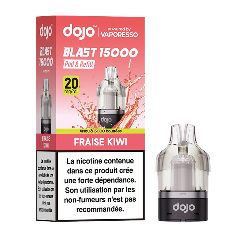 Dojo Blast 15K Strawberry Kiwi Cartridge - Vaporesso cheap