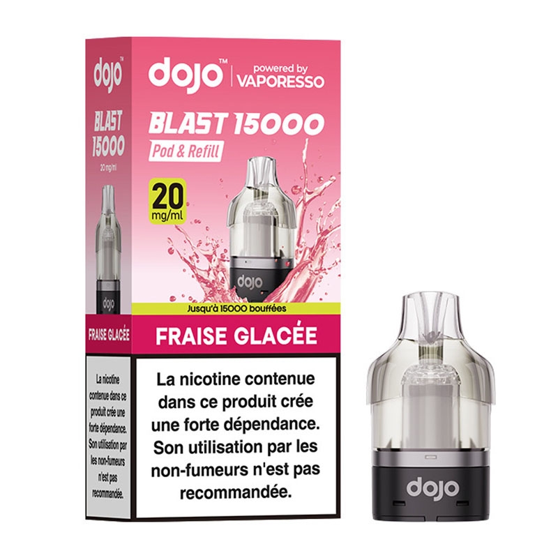Dojo Blast 15K Iced Strawberry Cartridge - Vaporesso cheap