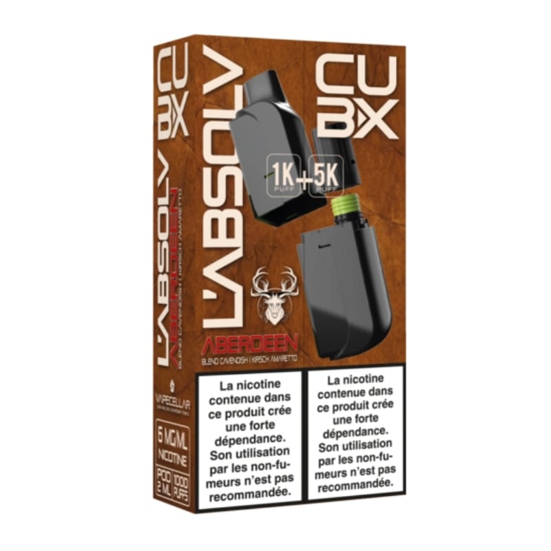 Pod e-liquid + Refill Cubx Aberdeen - Vape Cellar cheap