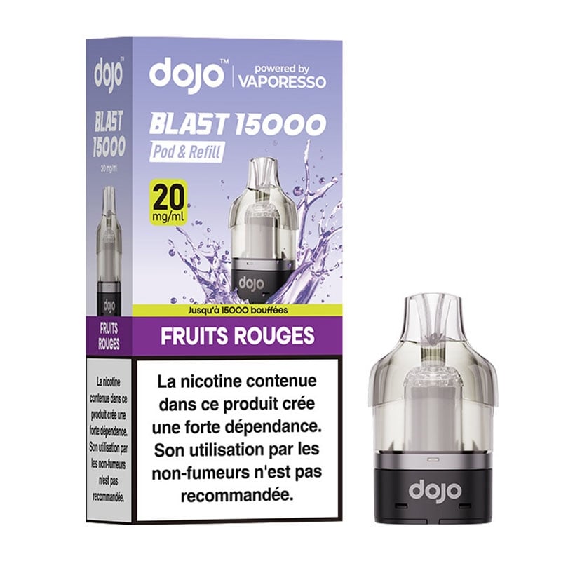 Cartouche Dojo Blast 15K Fruits Rouges - Vaporesso pas cher