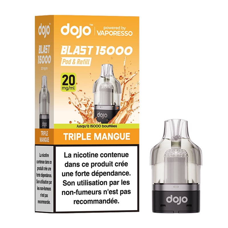 Dojo Blast 15K Triple Mango Cartridge - Vaporesso cheap