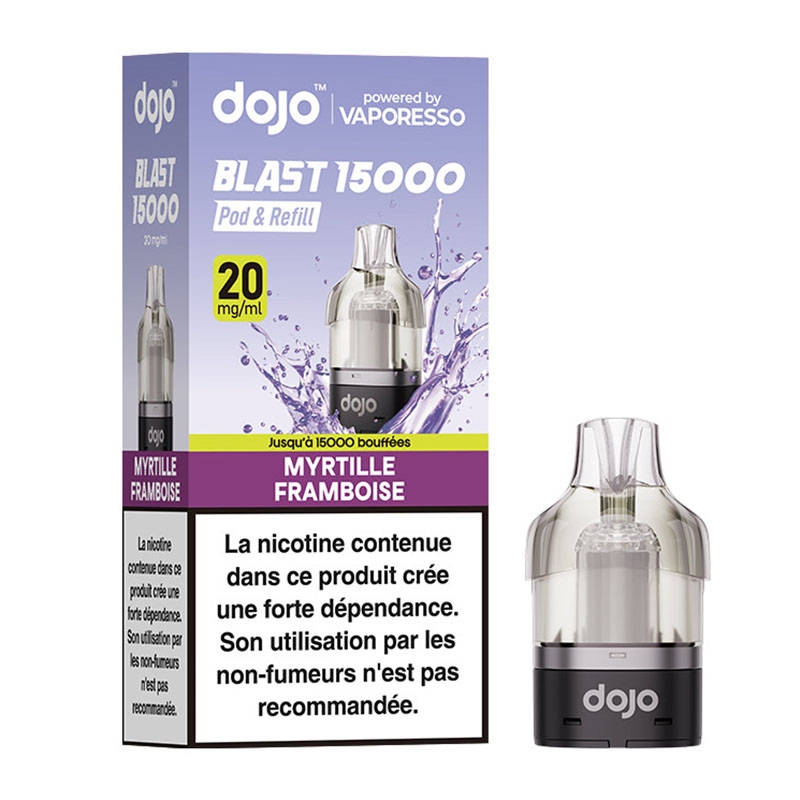 Dojo Blast 15K Blueberry Raspberry Cartridge - Vaporesso cheap