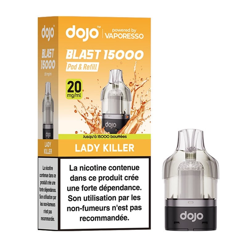 Dojo Blast 15K Lady Killer Cartridge - Vaporesso pas cher