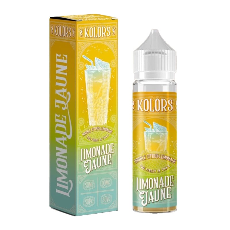 e-liquide Limonade Jaune 50 ml - Kolors pas cher