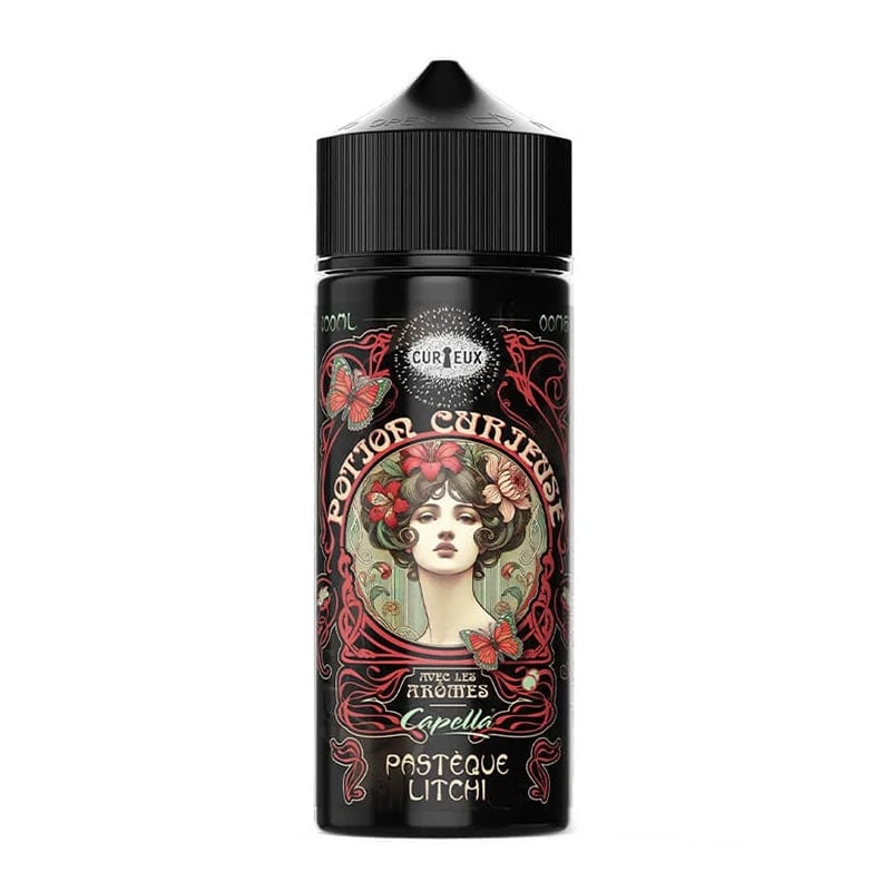 E-liquide Pastèque Litchi 100 ml Curieux pas cher | Le Vapoteur Discount