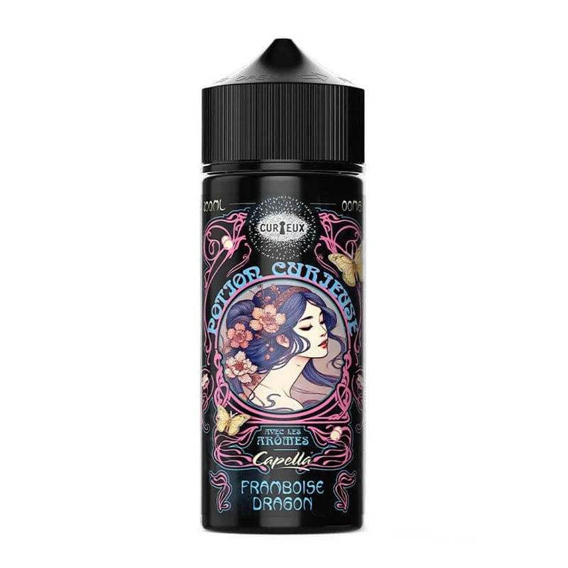 E-liquide Framboise Dragon 100 ml Curieux pas cher | Le Vapoteur Discount