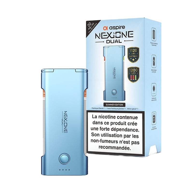 e-liquide Pack NexiOne Dual Summer Edition 20 mg - Aspire pas cher