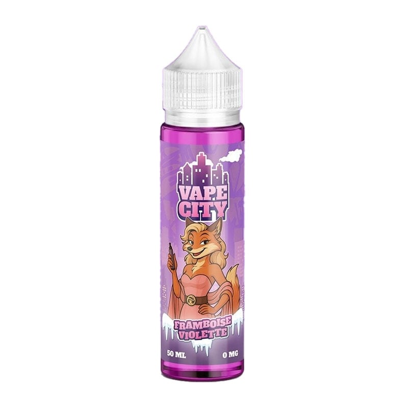 e-liquide Framboise Violette 50 ml - Vape City pas cher
