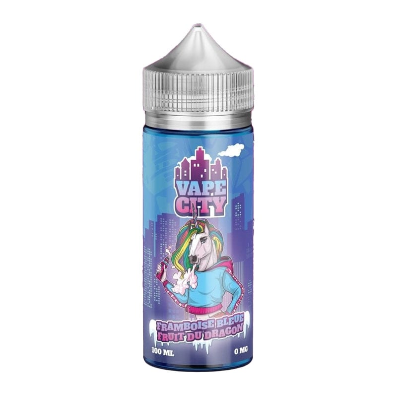 e-liquide Framboise Bleue Fruit du Dragon 100 ml - Vape City pas cher