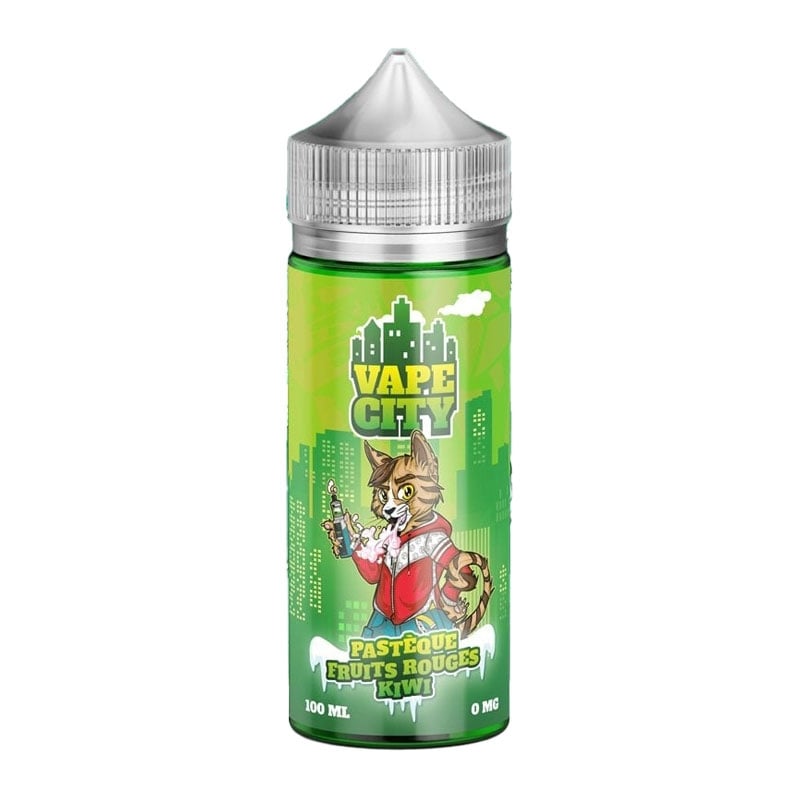e-liquide Pastèque Fruits Rouges Kiwi 100 ml - Vape City pas cher