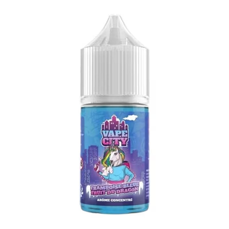 Concentré Framboise Bleue Fruit du Dragon 30 ml - Vape City pas cher | Le Vapoteur Discount