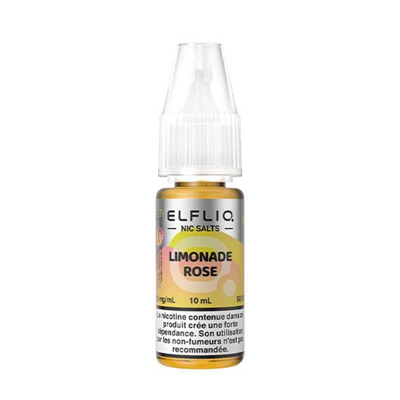 E-liquide ELFLIQ Limonade Rose Nic Salt 10 ml - Elfbar pas cher | Le Vapoteur Discount