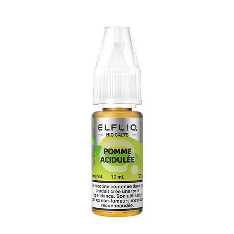 ELFLIQ Sour Apple Nic Salt 10 ml - Elfbar