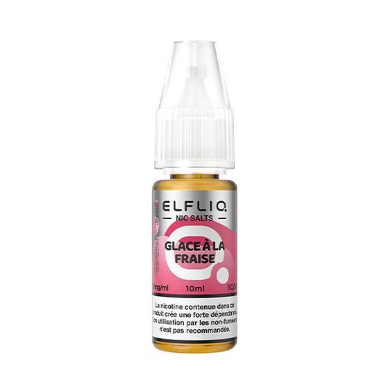 ELFLIQ Strawberry Ice Cream Nic Salt 10 ml - Elfbar