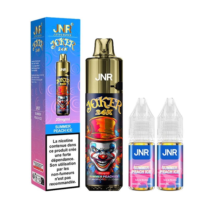 Puff JNR Joker 24 K Summer Peach Ice | Le Vapoteur Discount