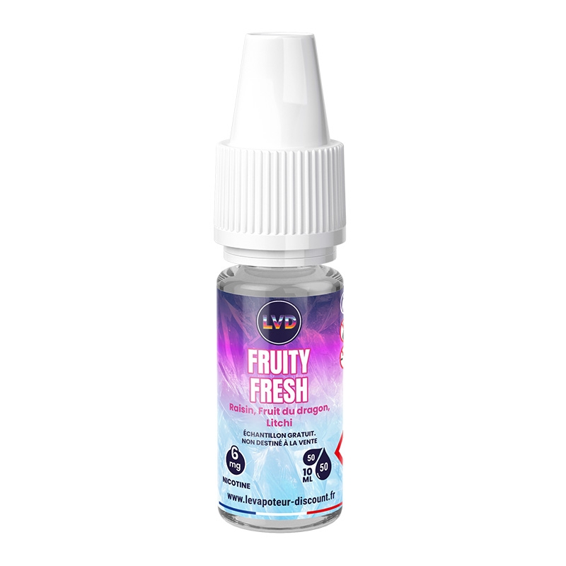 Sample Dragon Fruit Grape Lychee 10 ml 6mg Fruity Fresh - Le Vapoteur Discount