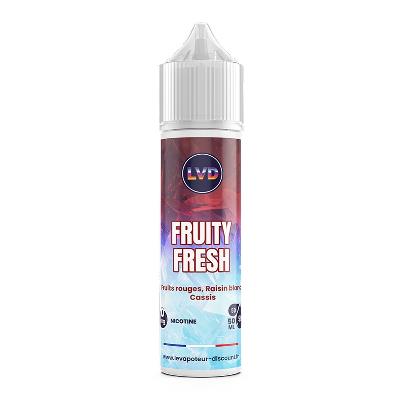 Red Fruits Blackcurrant White Grape 50 ml Fruity Fresh - Le Vapoteur Discount