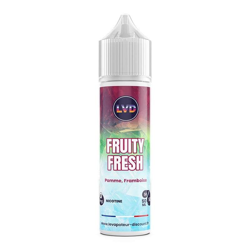 E-liquide Pomme Framboise 50 ml Fruity Fresh pas cher | Le Vapoteur Discount