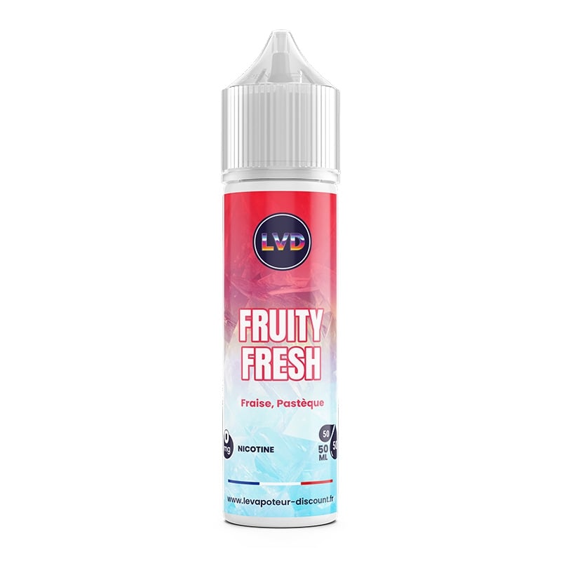 E-liquide Fraise Pastèque 50 ml Fruity Fresh pas cher | Le Vapoteur Discount