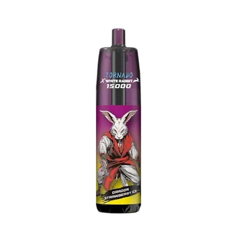 Puff Tornado 15000 Dragon Strawberry Ice - White Rabbit cheap