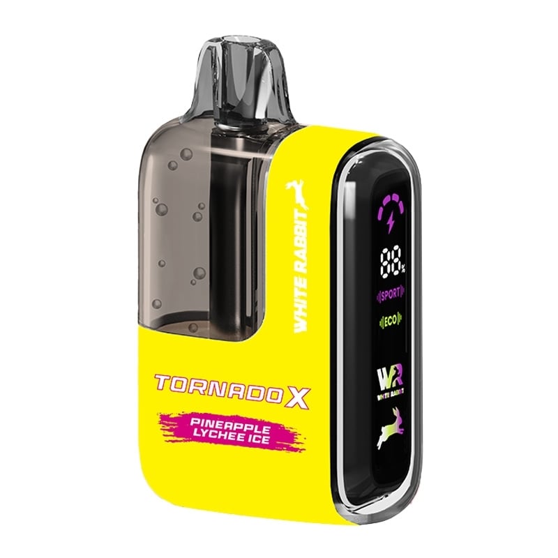 e-liquide Puff Tornado X Pineapple Litchi Ice - Tornado & White Rabbit pas cher