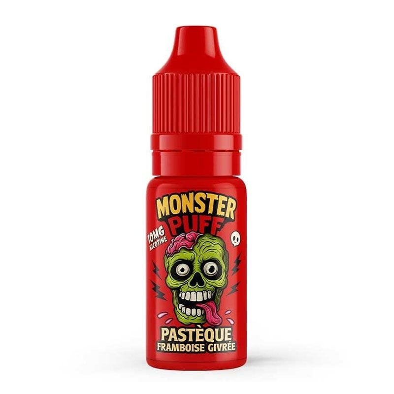 E-liquide Pastèque Framboise Givrée 10 ml - Monster Puff pas cher | Le Vapoteur Discount