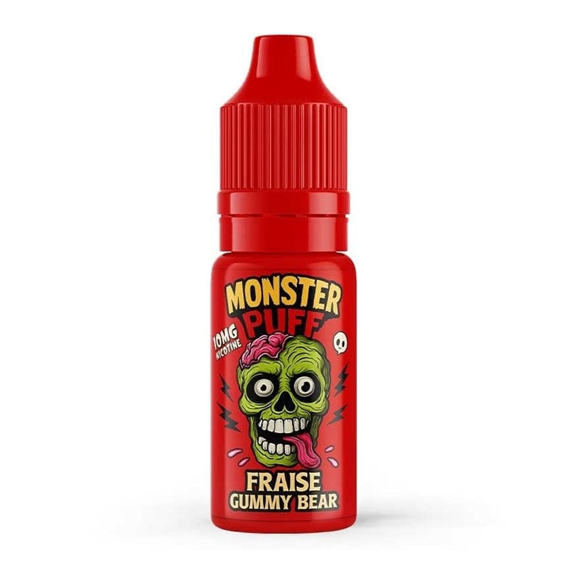 Strawberry Gummy Bear 10 ml - Monster Puff
