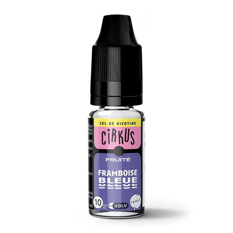 e-liquide Framboise Bleue sels de nicotine 10 ml - Cirkus pas cher