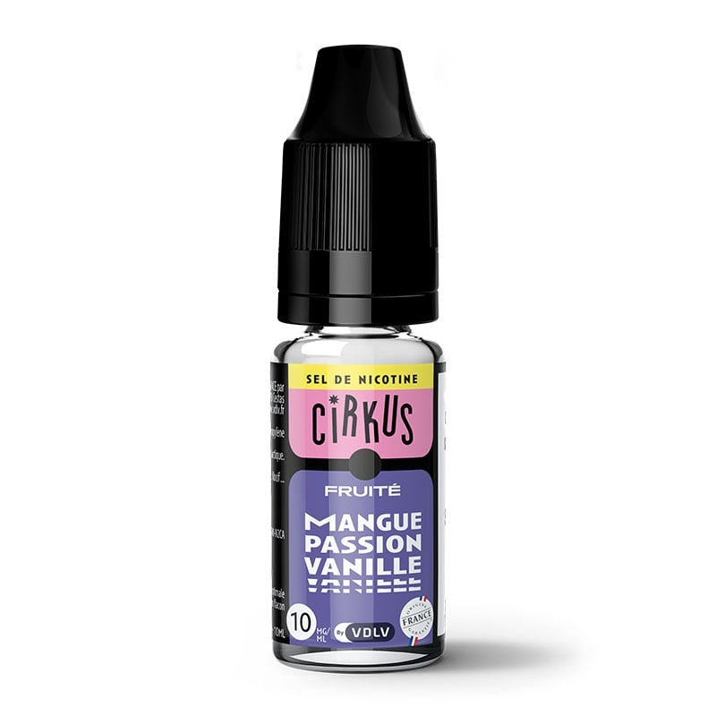 e-liquid Mango Passion Vanilla nicotine salts 10 ml - Cirkus cheap