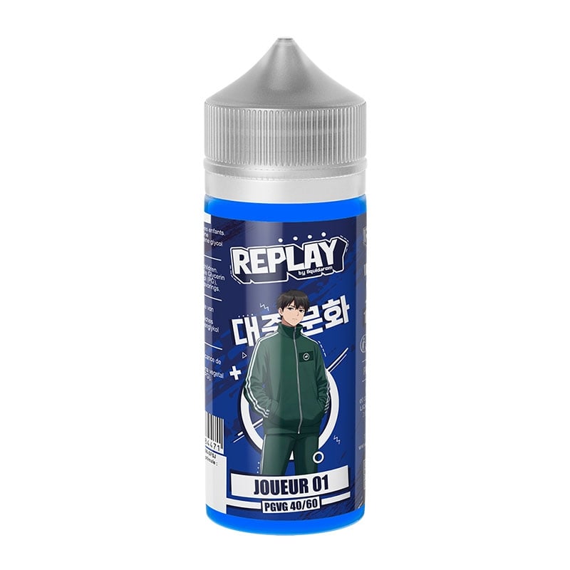 Eliquide Joueur 01 100 ml Replay - Liquidarom pas cher | Le Vapoteur Discount