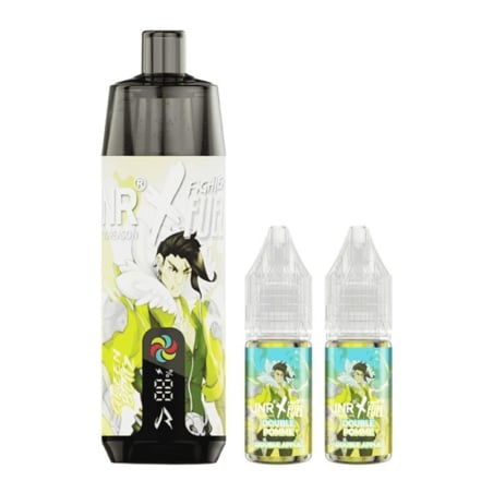 Puff JNR Shisha Plus 28K Green Blitz - JNR x Fighter Fuel