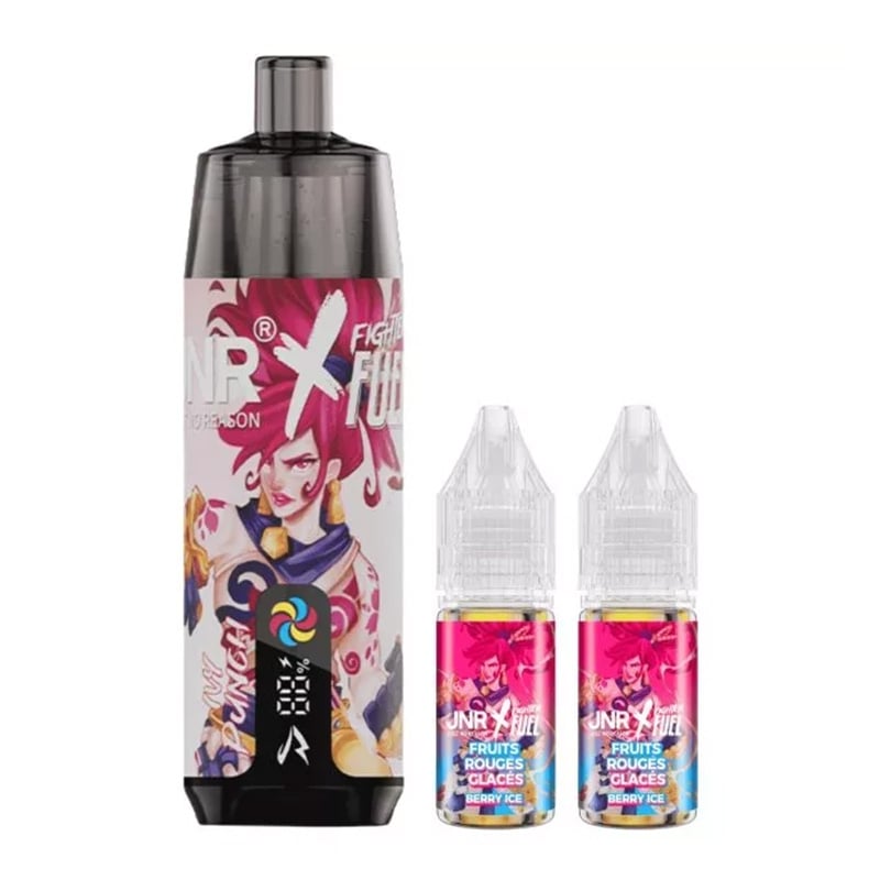 Puff Shisha Plus 28K Ivy Punch JNR x Fighter Fuel | Le Vapoteur Discount