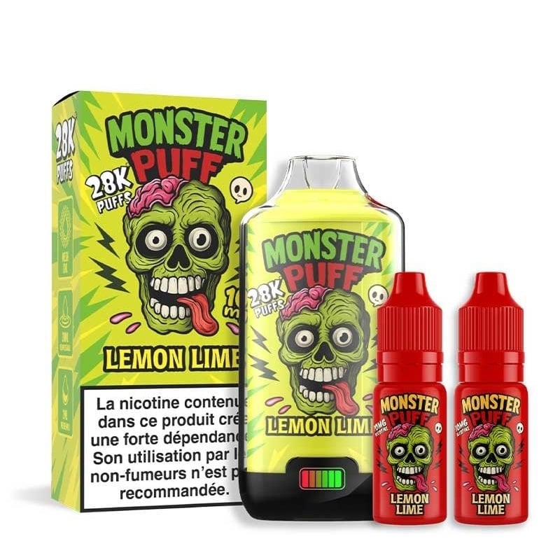 Monster Puff 28K Lemon & Lime pas chère | Le Vapoteur Discount