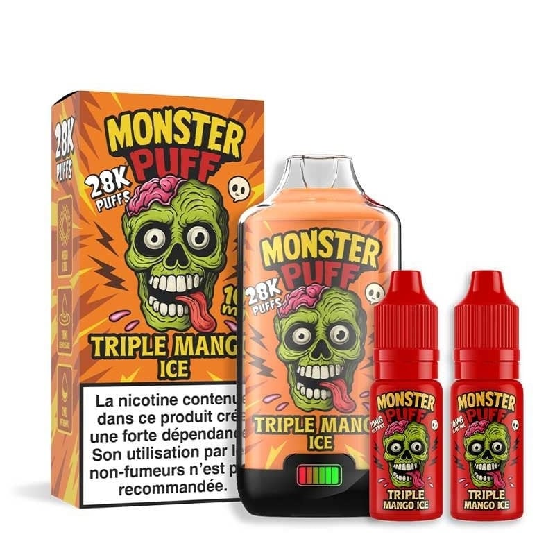 Monster Puff 28K Triple Mango Ice pas chère | Le Vapoteur Discount