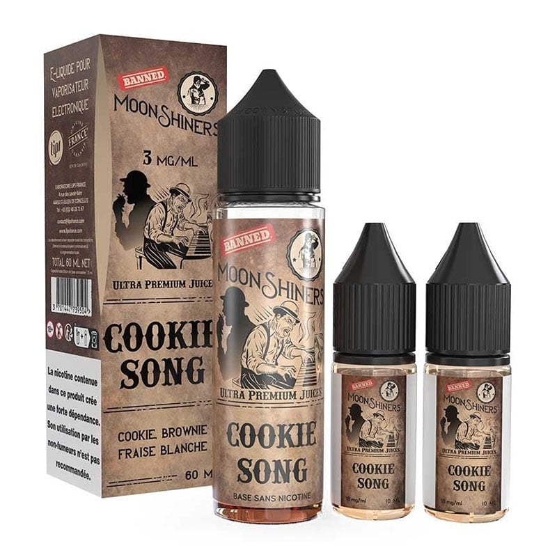 e-liquide Cookie Song 60 ml - Moonshiners pas cher