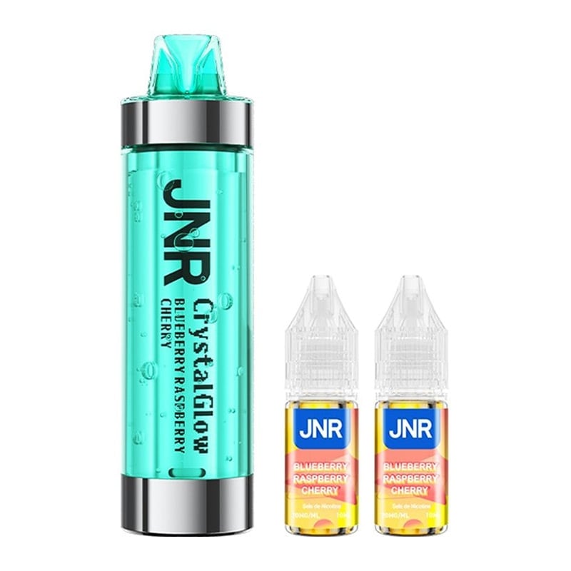 Puff JNR Crystal Glow 33K Blueberry Raspberry Cherry | Le Vapoteur Discount Puff JNR Crystal Glow 33K Blueberry Raspberry Cherry | Le Vapoteur Discount
