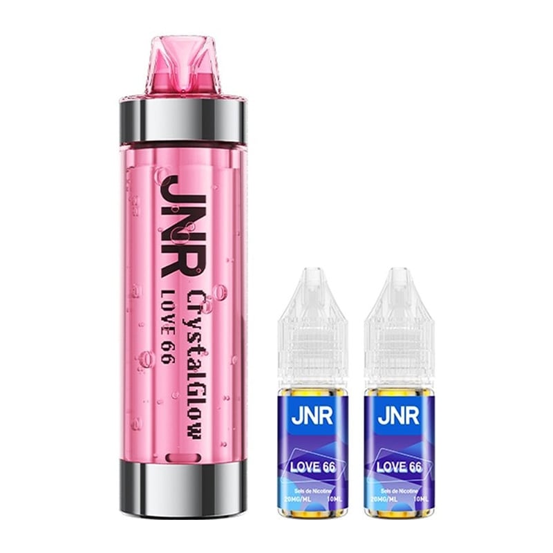 Puff JNR Crystal Glow 33K Love66 | Le Vapoteur Discount Puff JNR Crystal Glow 33K Love66 | Le Vapoteur Discount