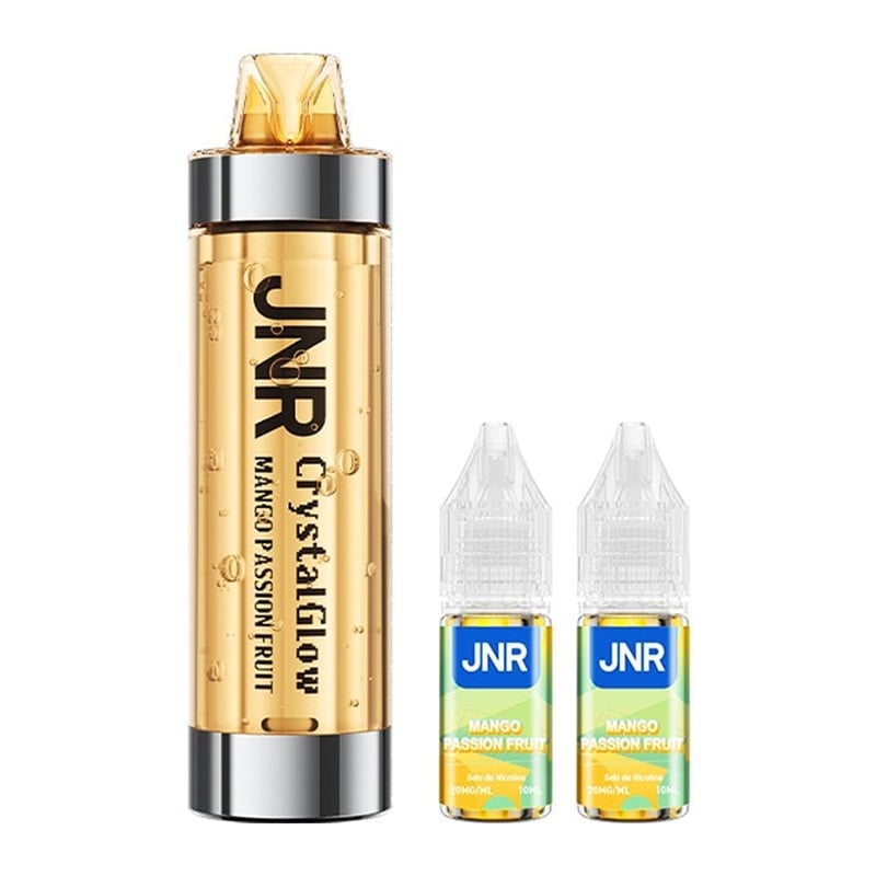 Puff JNR Crystal Glow 33K Mango Passion Fruit | Le Vapoteur Discount Puff JNR Crystal Glow 33K Mango Passion Fruit | Le Vapoteur Discount