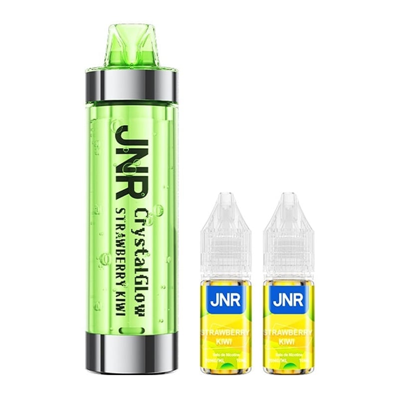 Puff JNR Crystal Glow 33K Strawberry Kiwi | Le Vapoteur Discount Puff JNR Crystal Glow 33K Strawberry Kiwi | Le Vapoteur Discount