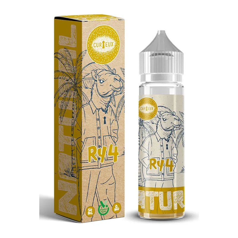 RY4 e-liquid 50 ml Natural - Curieux cheap