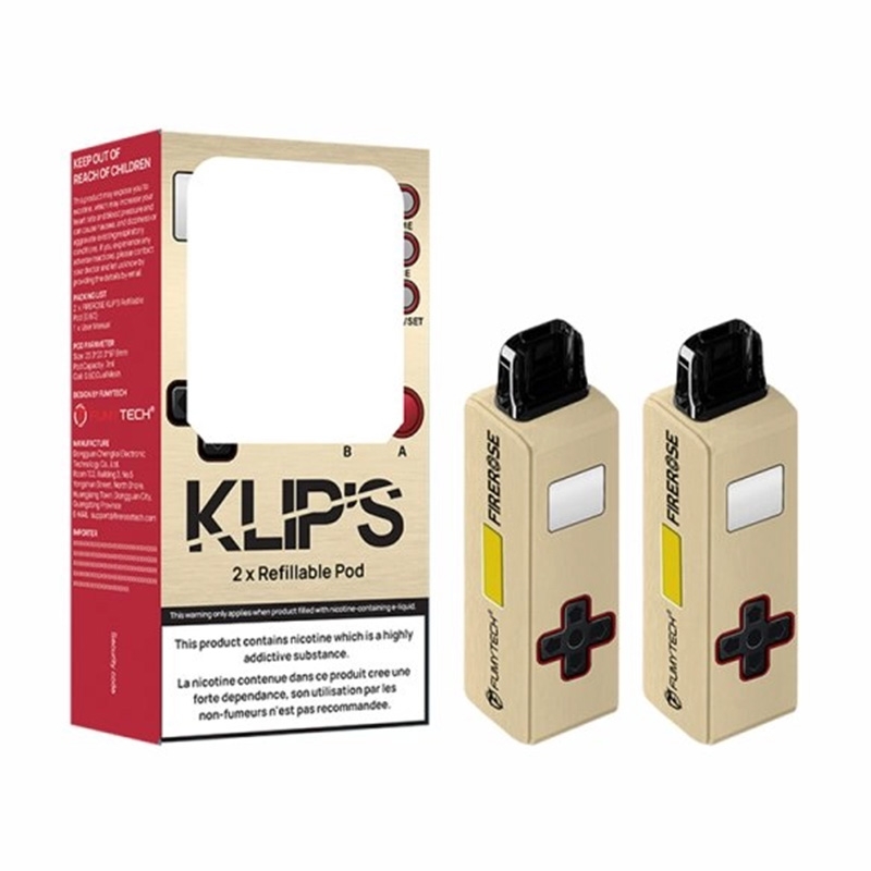 Cartouches pod Klip's Retro Gamer - Fumytech x Firerose pas cher