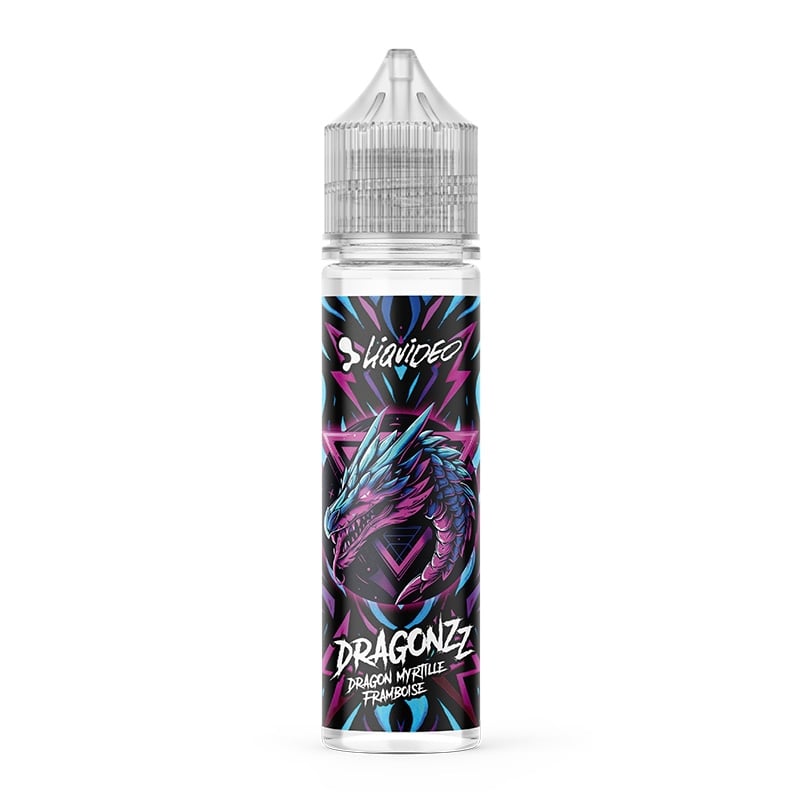 Eliquide DragonZz Myrtille Framboise 50 ml Liquideo | Le Vapoteur Discount